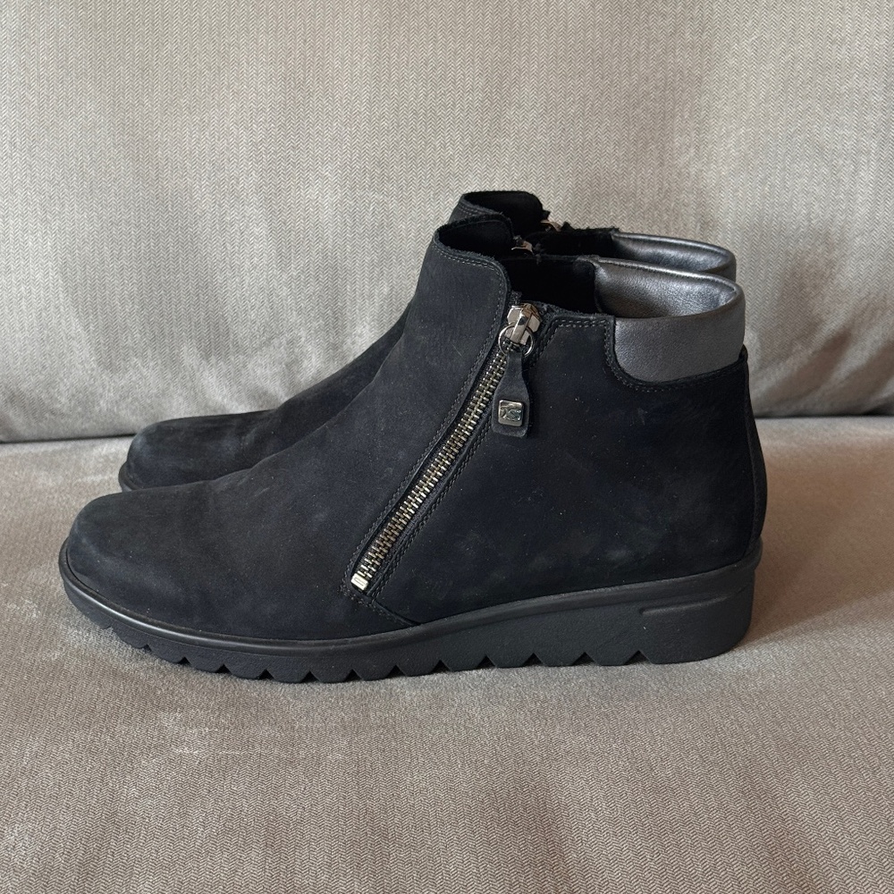 Hartjes XS Black Ankle Bootie Size 5 UK 7.5 US